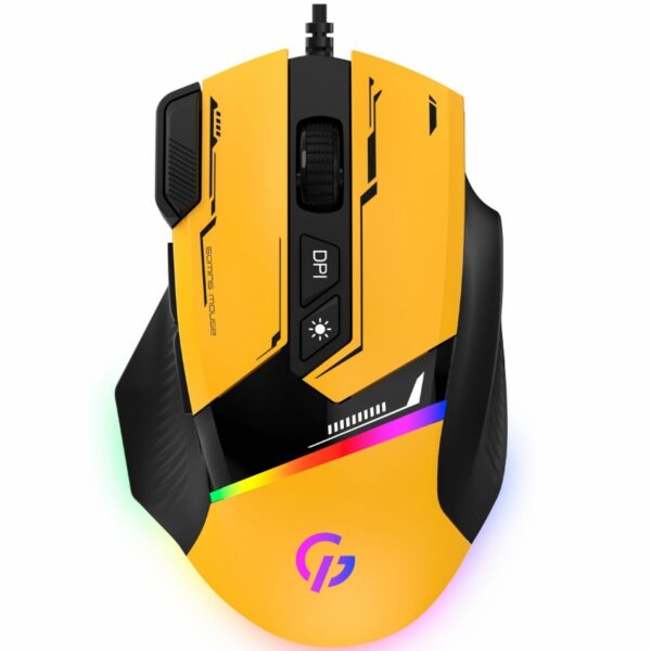 Мышь GamePro GM300BL (Yellow-Black)