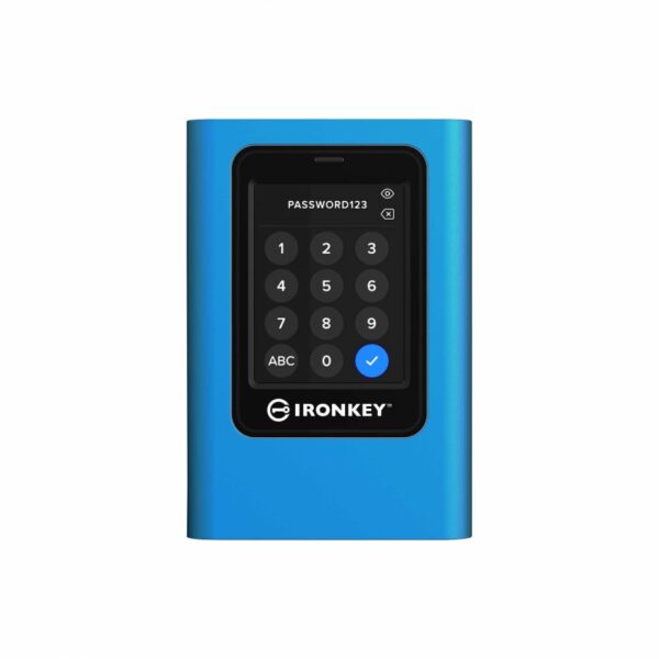 Накопитель внешний SSD Portable USB 1.92TB Kingston IronKey Vault Privacy 80 (IKVP80ES/1920G)