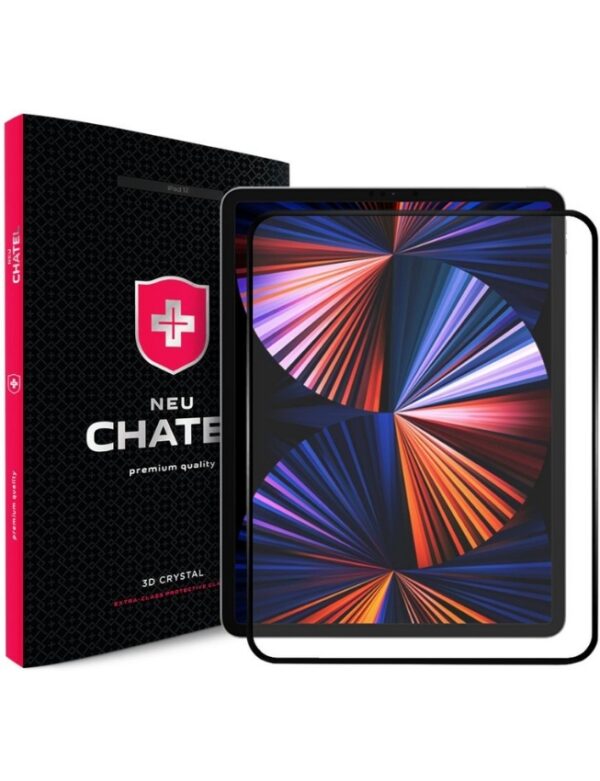 Защитное скло +NEU Chatel Screen Protective HD Glass 0.26mm for iPad Pro 12.9 (2018-2022)