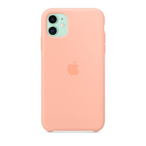 Чехол Silicone Case для iPhone 11 (Grapefruit) (MXYX2) (Original Assembly)