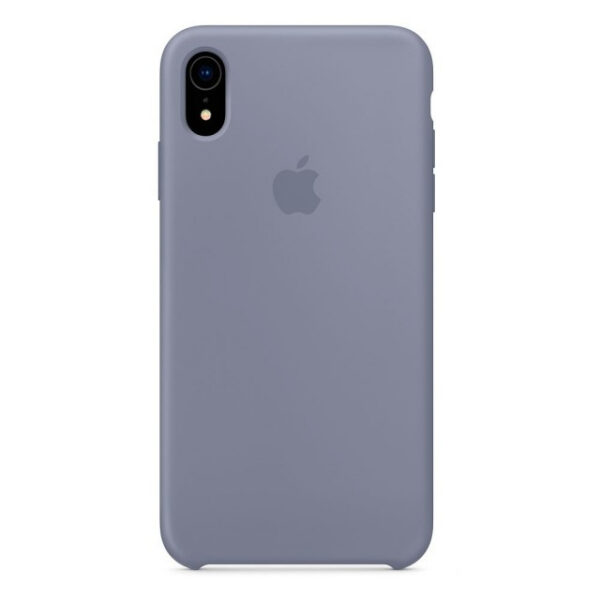 Чехол Silicone Case для iPhone XR (Lavender Gray) (Original Assembly)
