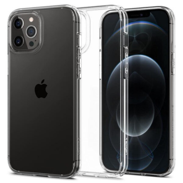 Чехол Spigen Ultra Hybrid для Apple iPhone 12 Pro Max (Crystal Clear) (ACS01618)