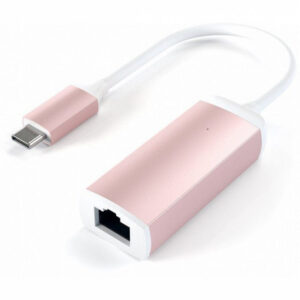 Satechi Type-C Ethernet Adapter Rose Gold