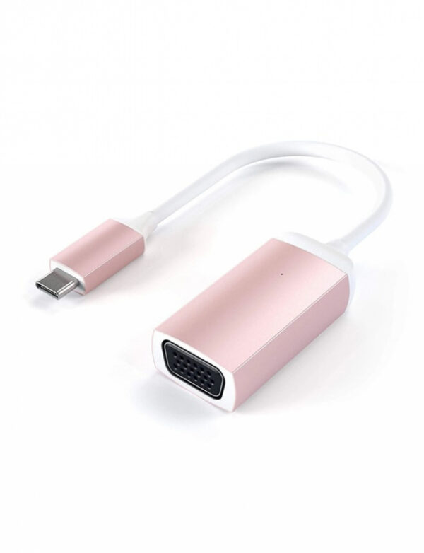 Satechi Type-C VGA Adapter Rose Gold