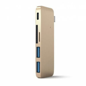 Satechi Type-C USB 3.0 3-in-1 Combo Hub Gold