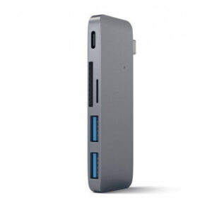 Satechi Type-C USB 3.0 3-in-1 Combo Hub Space Gray