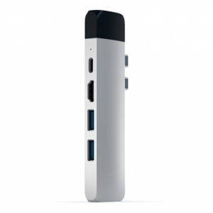 Satechi Aluminum Type-C Pro Hub Adapter with Ethernet Silver