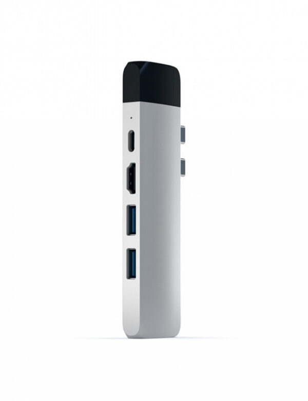 Satechi Aluminum Type-C Pro Hub Adapter with Ethernet Silver