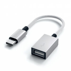 Satechi Type-C to Type-A Cabled Adapter Silver
