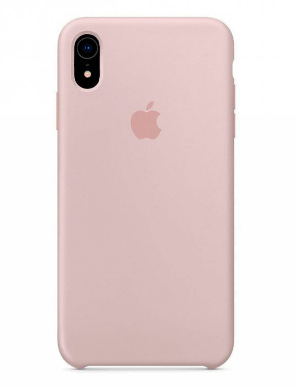 Чехол Silicone Case для iPhone XR (Pink Sand) (Original Assembly)