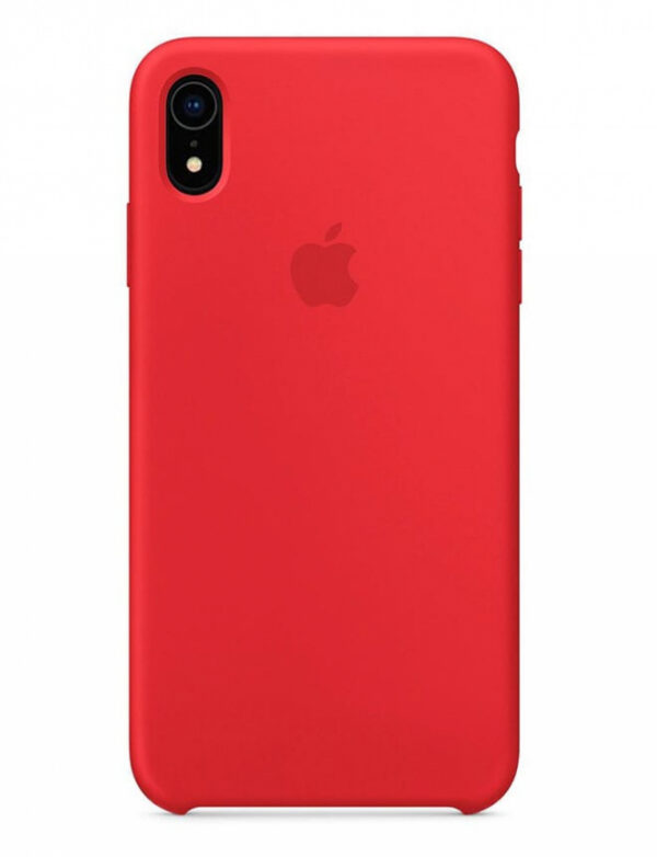 Чехол Silicone Case для iPhone XR (PRODUCT) RED (Original Assembly)