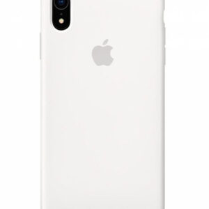 Чехол Silicone Case для iPhone XR (White) (Original Assembly)