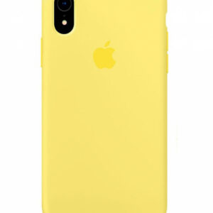 Чехол Silicone Case для iPhone XR (Lemonade) (Original Assembly)