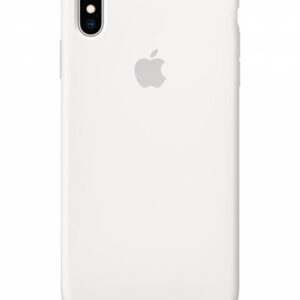 Чехол Silicone Case для iPhone Xs Max (White) (MRWF2) (Original Assembly)
