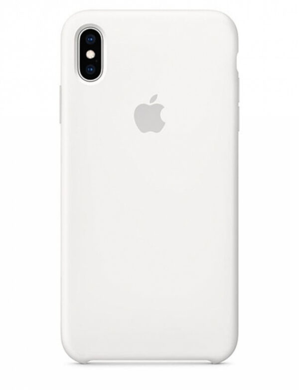 Чехол Silicone Case для iPhone Xs Max (White) (MRWF2) (Original Assembly)
