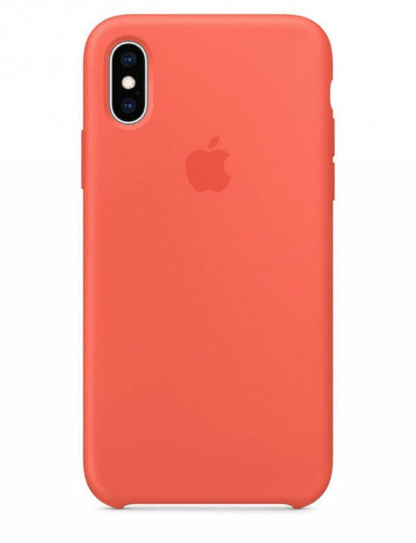 Чехол Silicone Case для iPhone X/Xs (Nectarine) (MTFA2) (Original Assembly)
