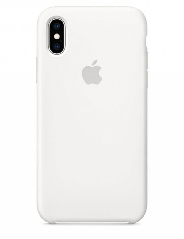 Чехол Silicone Case для iPhone X/Xs (White) (MRWF2) (Original Assembly)