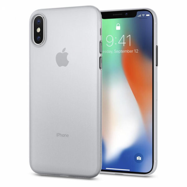 Чехол Spigen AirSkin для iPhone X/Xs (Soft Clear) (063CS24909)