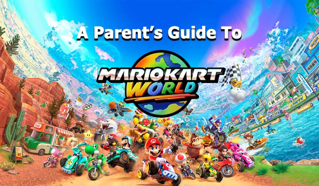 Руководство для родителей по игре Mario Kart World на Nintendo Switch 2