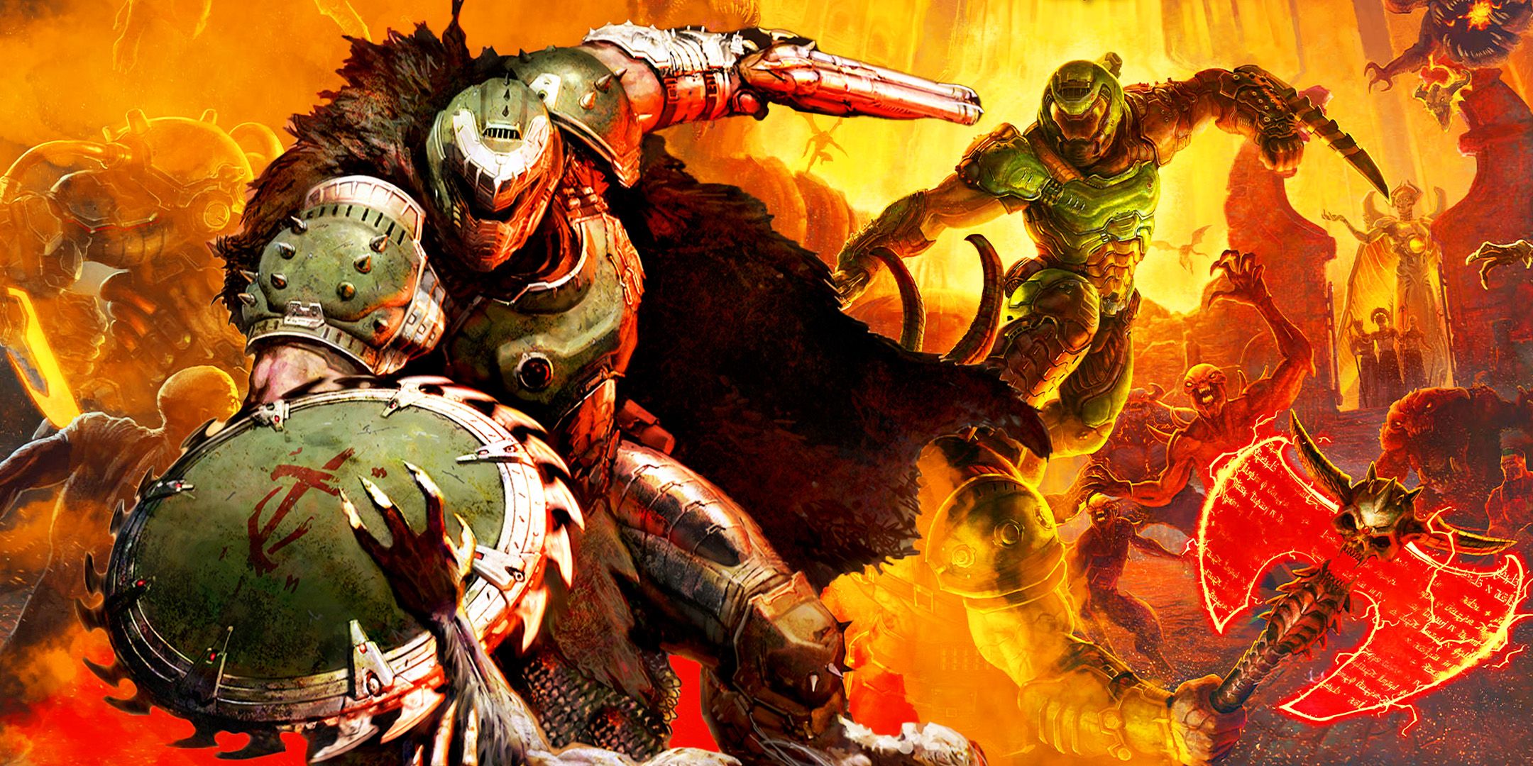 DOOM: Темные века — Позиция в хронологии и эволюция Doom Slayer
