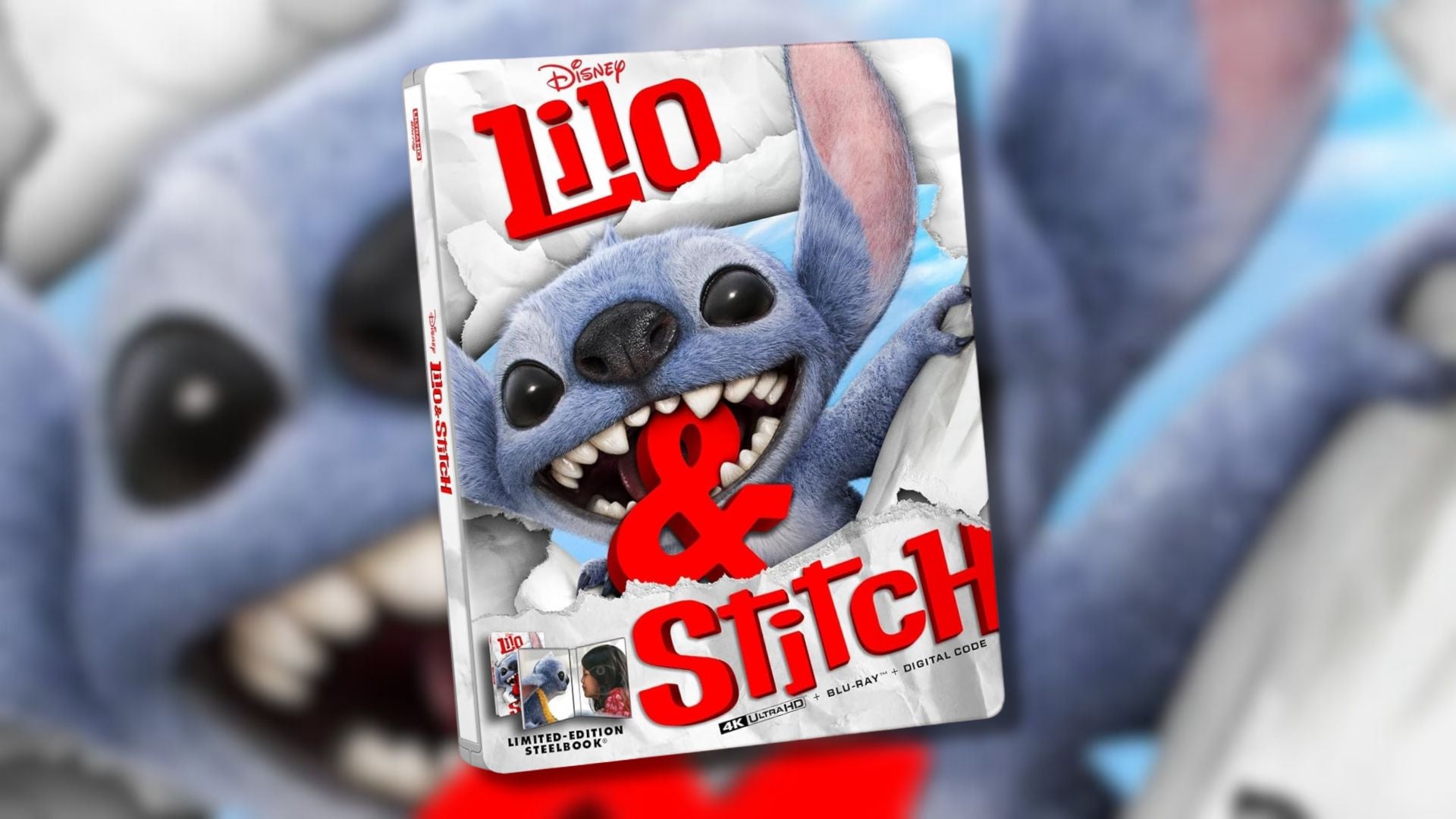 Премьера: коллекционное издание Lilo & Stitch в 4K Steelbook уже доступно для предзаказа