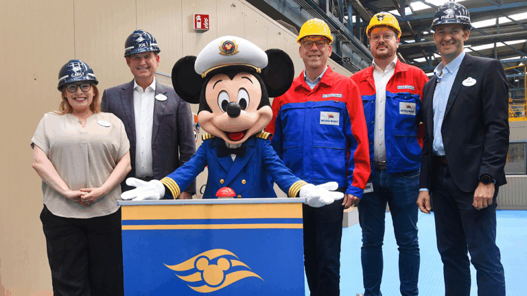 Начало строительства нового корабля Disney Wish-класса: праздник в честь закладки первого метра