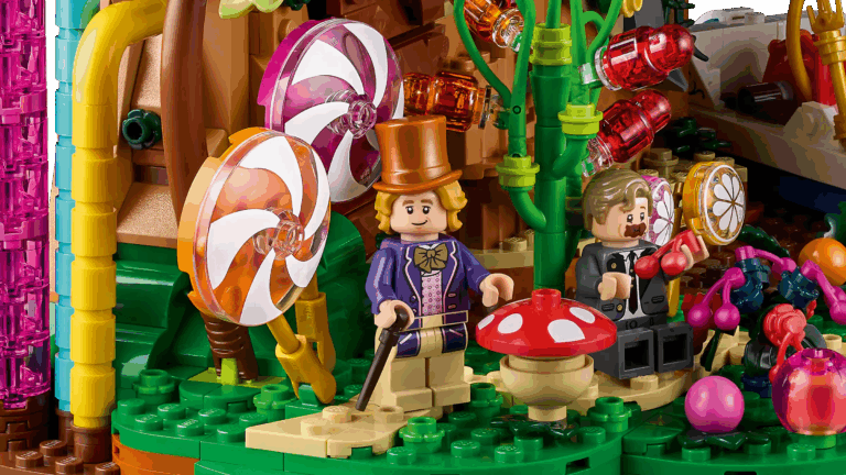 Вышел набор LEGO, посвящённый классическому фильму «Вилли Вонка и шоколадная фабрика»