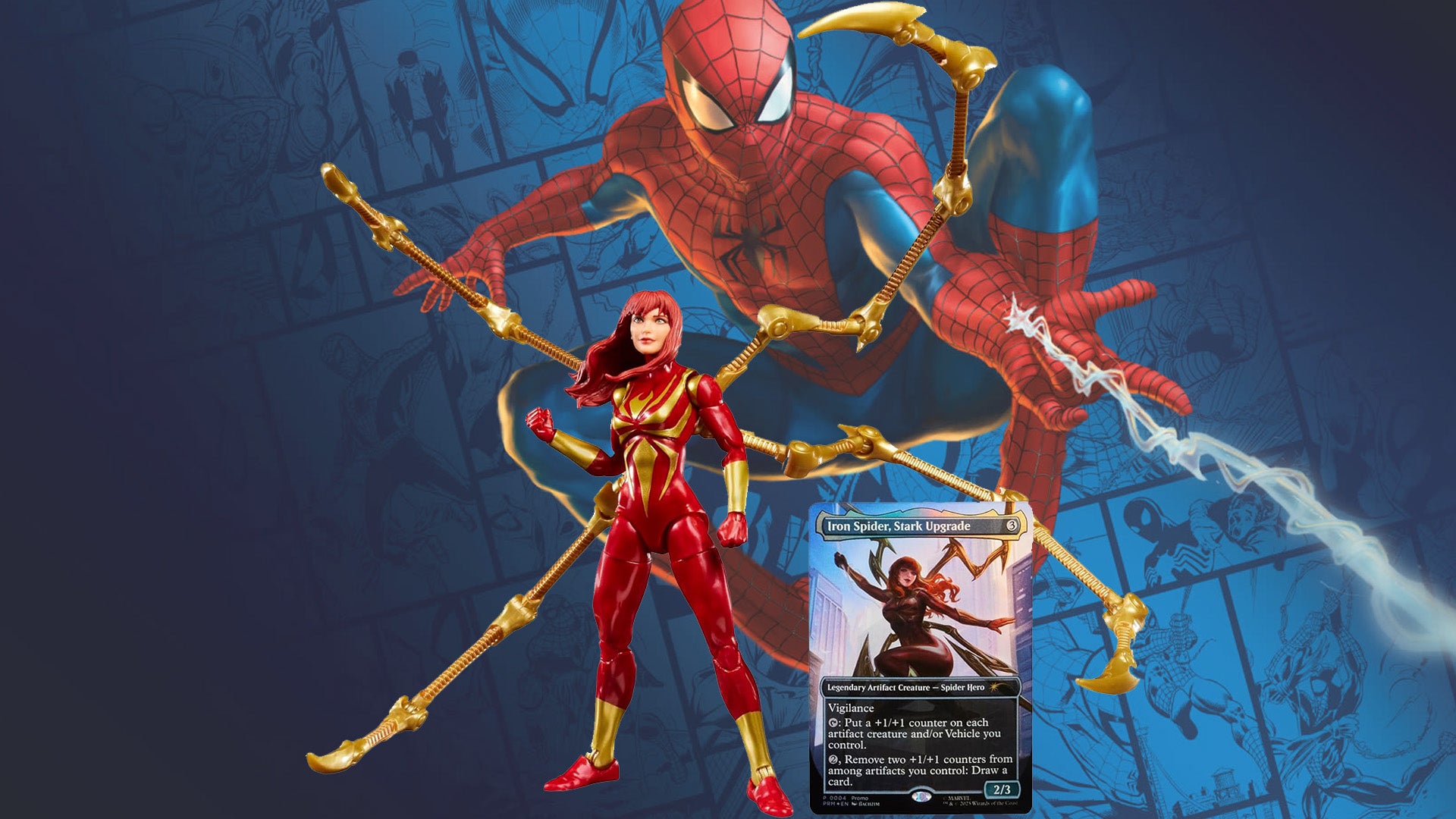 Новые фигурки Человека-паука в комплекте с картами Magic: The Gathering — что же выбрать интереснее?