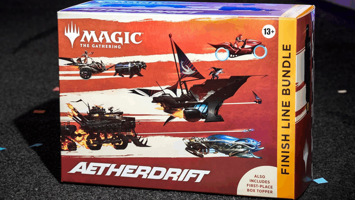 Огромная скидка на комплект MTG Aetherdrift Finish Line на Amazon — торопитесь, товар разбирают быстро!