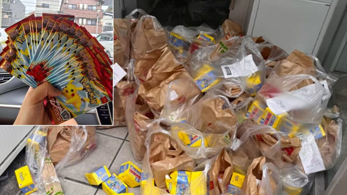 Массовая суета вокруг Pokémon-карт в McDonald’s: ресторан закрывает акцию раньше срока из-за хаоса, скаминга и огромных отходов еды
