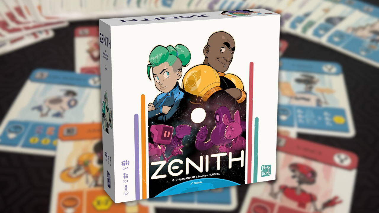 Обзор настольной игры Zenith: космическая борьба за контроль в дуэте