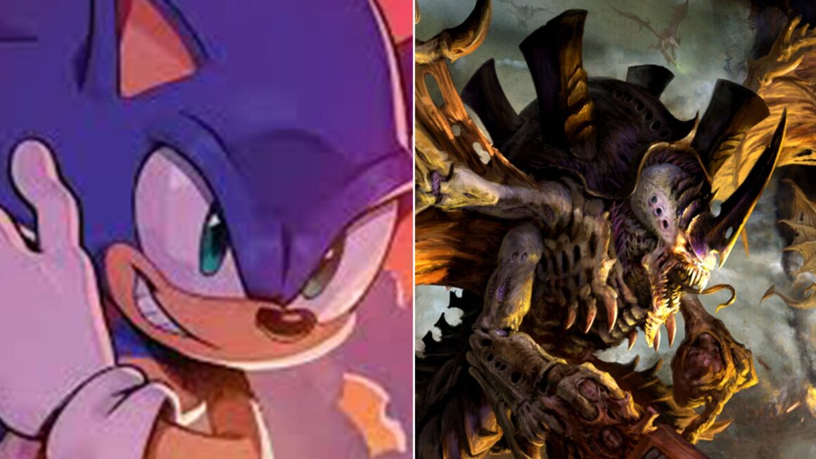 Неожиданное партнерство: как карточка Tyranid из Warhammer 40K взлетела в цене благодаря Sonic the Hedgehog